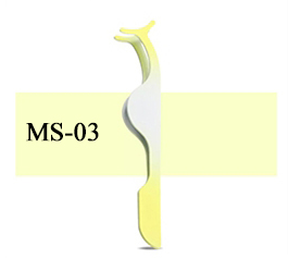 Multi Color False-Eyelash Steele Applicator - MQO 25 pcs