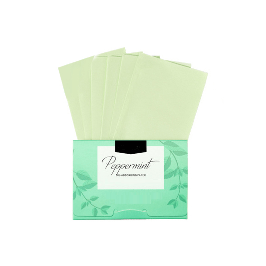 Peppermint Oil Blotting Sheets - MOQ 200 pcs