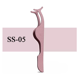 Single Color False-Eyelash Steele Applicator - MQO 25 pcs