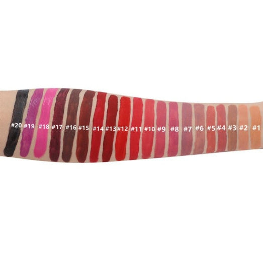 Stay Put Matte Liquid Lipstick 20 Shades - MQO 25 pcs