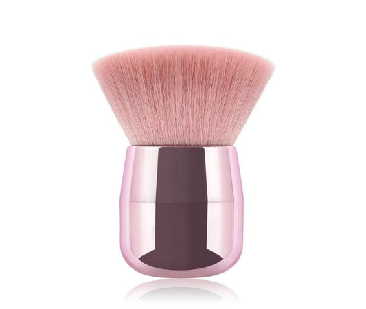 Rose Gold Synthetic Hair Foundation Brush - MQO 12 pcs