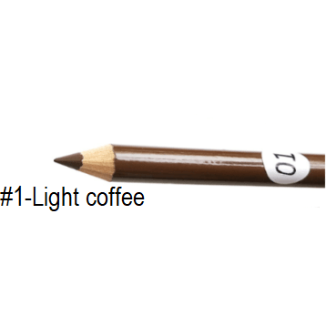 High Pigment + Waterproof Eyebrow Pencil With Sharpener - MQO 12 pcs