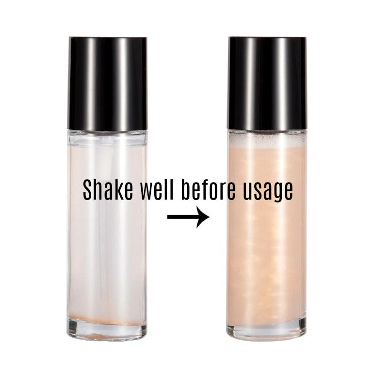 All 3 - Face and Body Shimmer Highlighting Spray - MQO 12 pcs - TASH Cosmetics, LLC