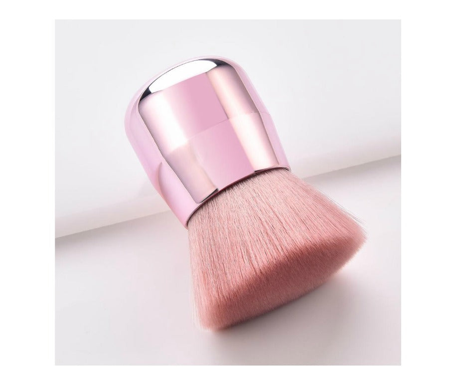 Rose Gold Synthetic Hair Foundation Brush - MQO 25 pcs