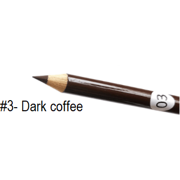 High Pigment + Waterproof Eyebrow Pencil With Sharpener - MQO 12 pcs