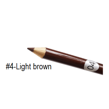 High Pigment + Waterproof Eyebrow Pencil With Sharpener - MQO 12 pcs