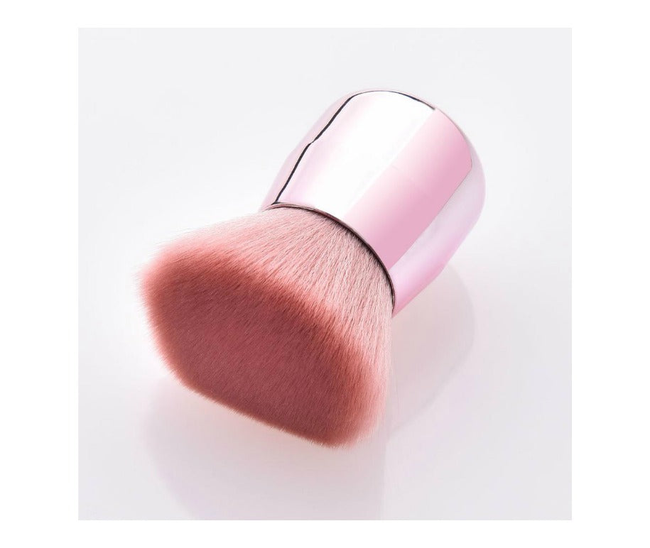 Rose Gold Synthetic Hair Foundation Brush - MQO 25 pcs