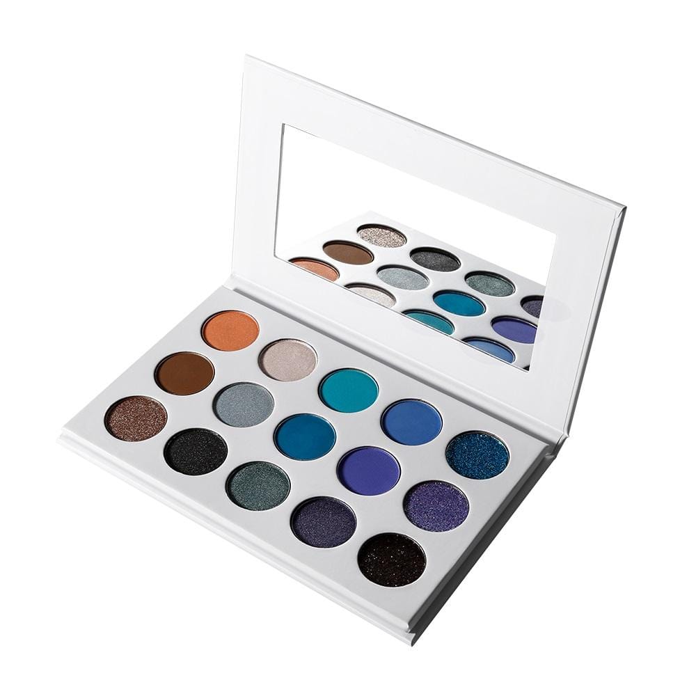 White Case 15 Shade DIY Palette - MQO 25 pcs