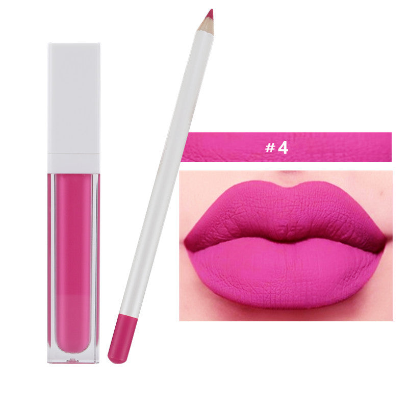 17 Shade Liquid To Matte Lipstick Kit w/Matching Liner - MQO 12 pcs