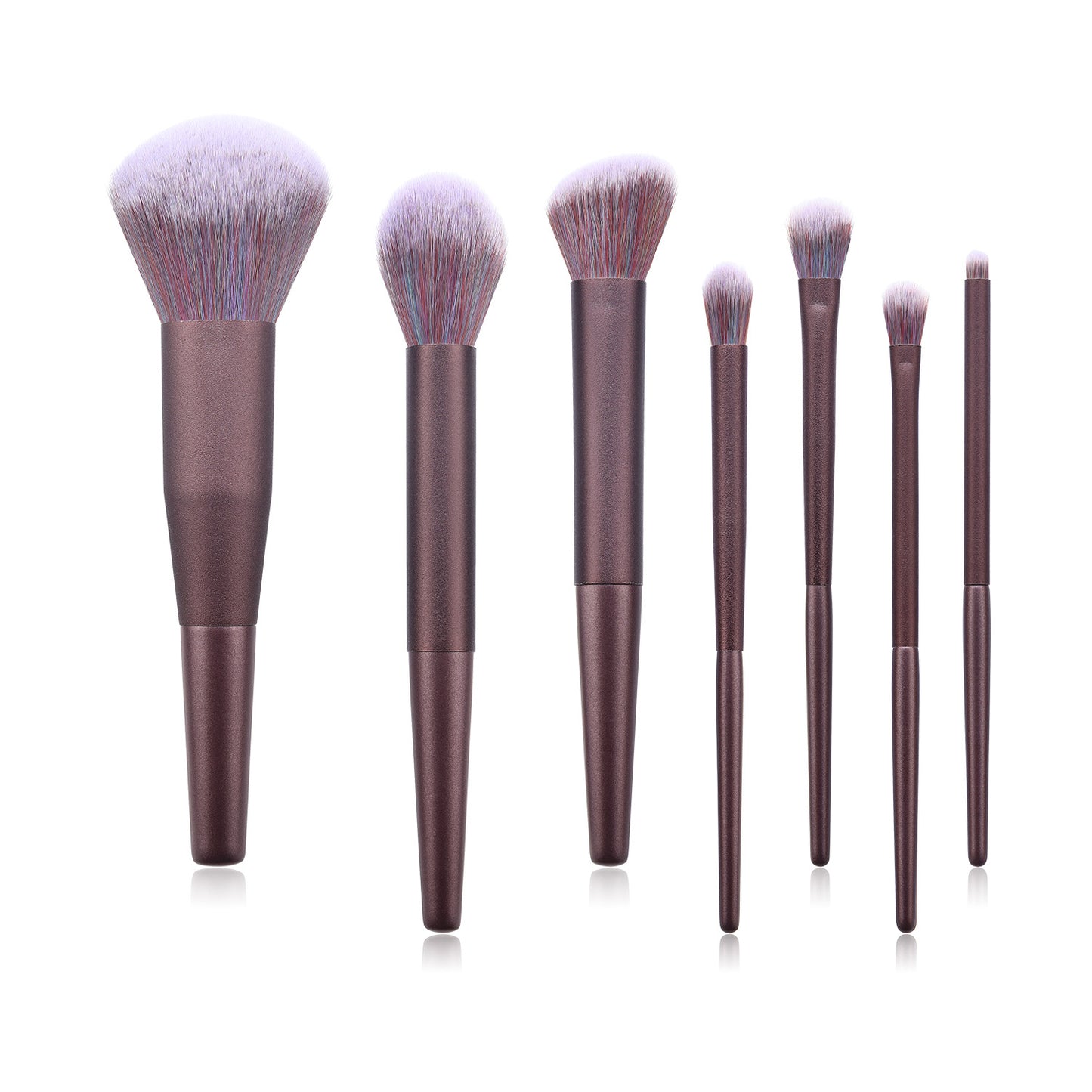7 Piece Purple Passion PRO Sleek Brush Set - MQO 25 pcs