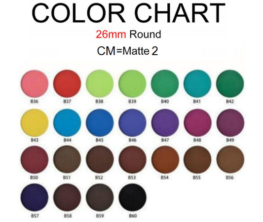 CS Single Pan Matte Part 2 Eyeshadows - 26mm