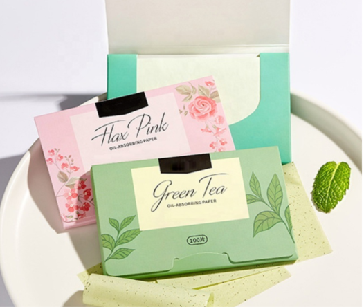 Chamomile Oil Blotting Sheets - MOQ 200 pcs