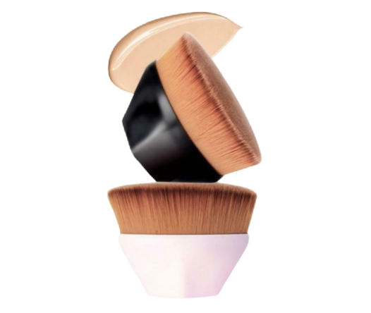 The Perfect Blend Multifunctional Magic Kabuki Brush Black- MQO 25 pcs