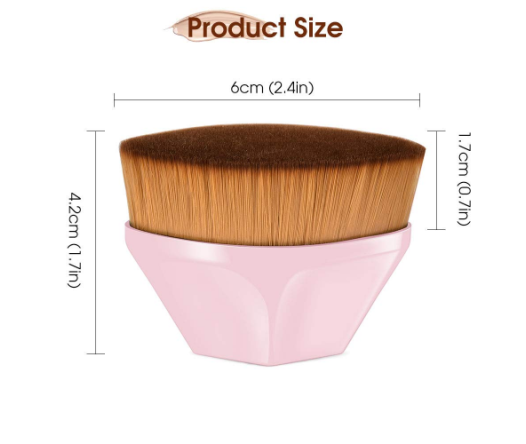 The Perfect Blend Multifunctional Magic Kabuki Brush Pink- MQO 12pcs
