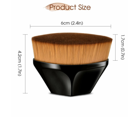 The Perfect Blend Multifunctional Magic Kabuki Brush Black- MQO 25 pcs