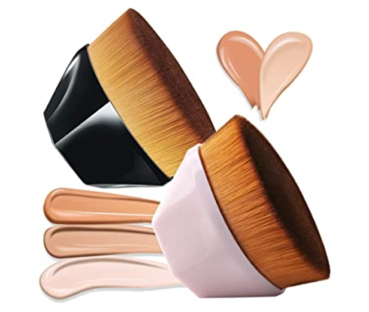 The Perfect Blend Multifunctional Magic Kabuki Brush Black- MQO 25 pcs