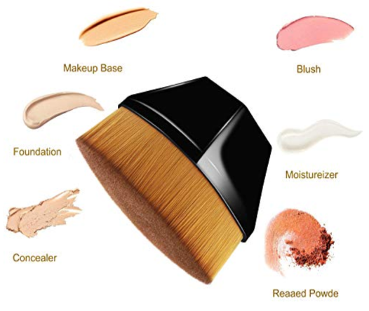 The Perfect Blend Multifunctional Magic Kabuki Brush Black- MQO 25 pcs