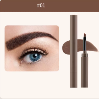 Double End Waterproof Eyebrow Pomade & Brush Pen Set- MQO 12 pcs