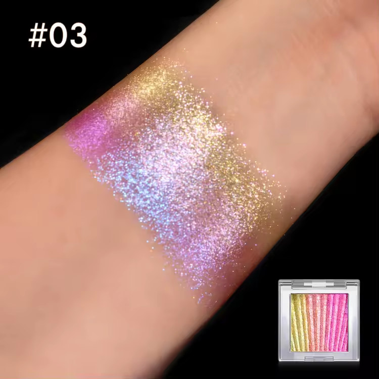 Rainbow Duo Chrome Eyeshadow - MQO 12 pcs