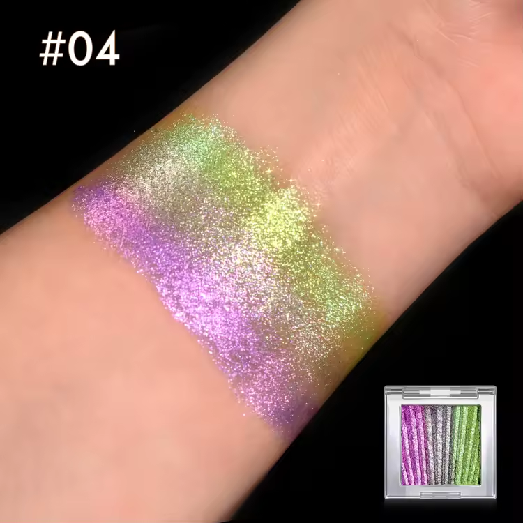 Rainbow Duo Chrome Eyeshadow - MQO 12 pcs