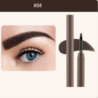Double End Waterproof Eyebrow Pomade & Brush Pen Set- MQO 12 pcs