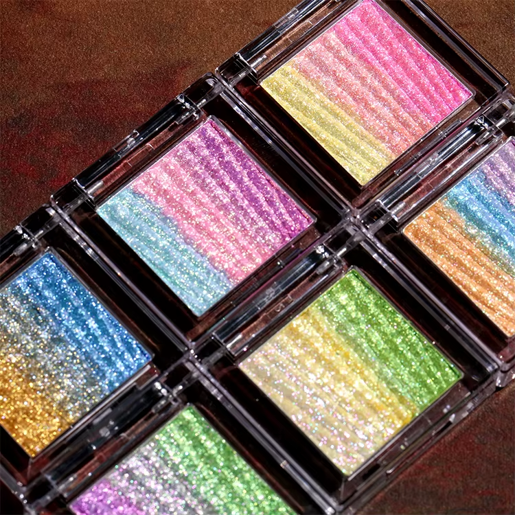 Rainbow Duo Chrome Eyeshadow - MQO 12 pcs