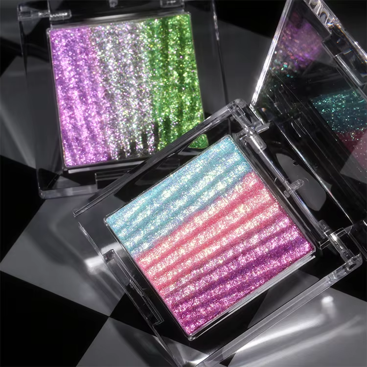 Rainbow Duo Chrome Eyeshadow - MQO 12 pcs