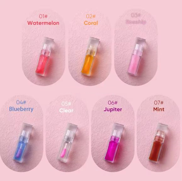 Lip Glow Color Changing Lip Oil - MOQ 25 PCS