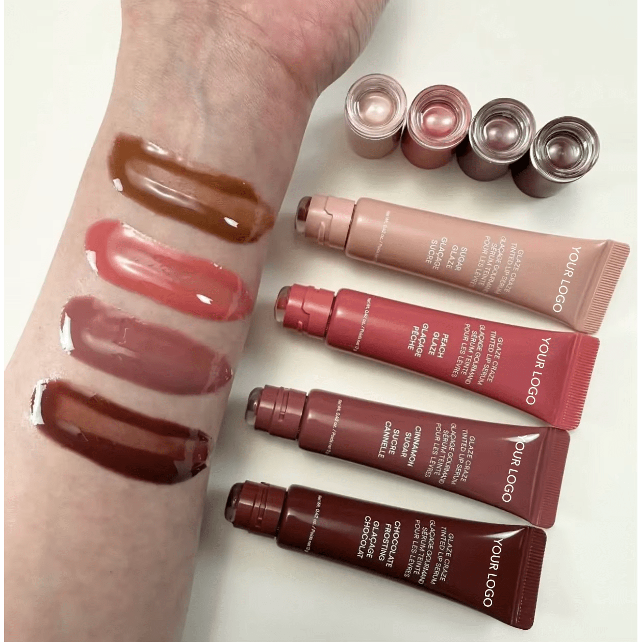 Glazed Donut Gloss - MQO 12 pcs