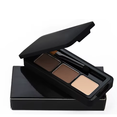 About Brows Compact Trio With Angled Brush - MOQ 25 pcs