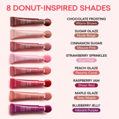Glazed Donut Gloss - MQO 12 pcs