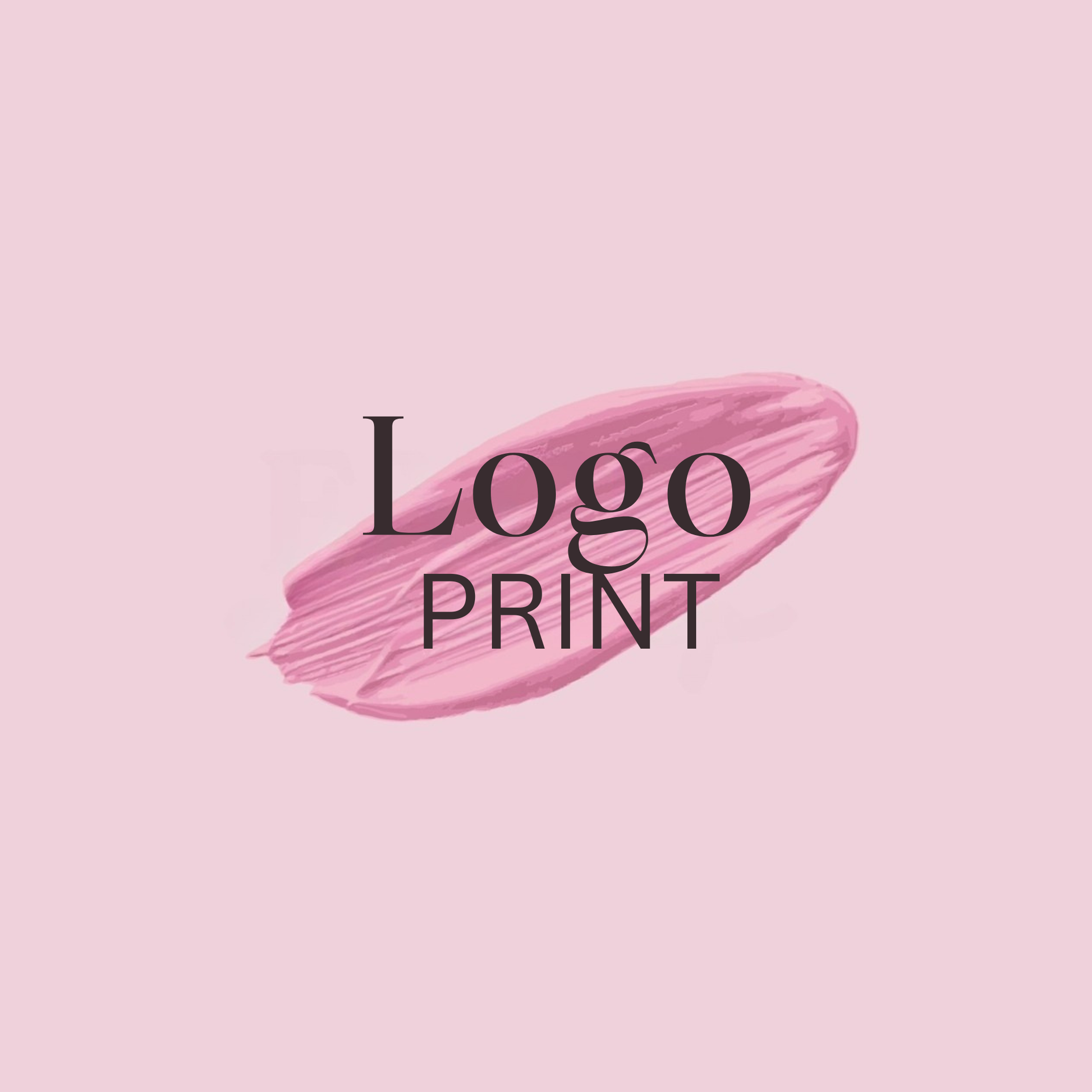 Full Color Print Logo Plate Fee