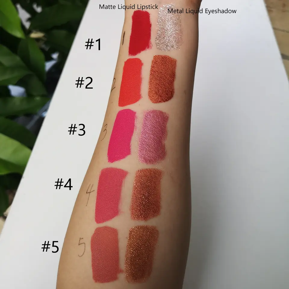 Aphrodite Liquid Dual Matte Lipstick - MQO 12 pcs