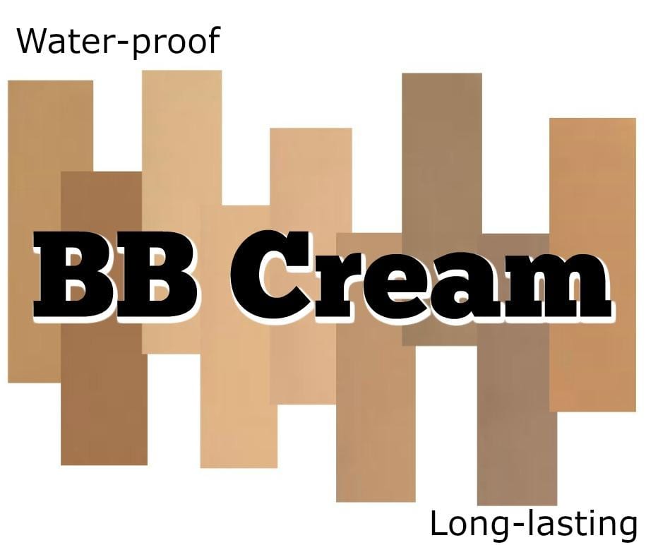 Waterproof Full Coverage BB Cream - Shade #1  MQO 12 pcs
