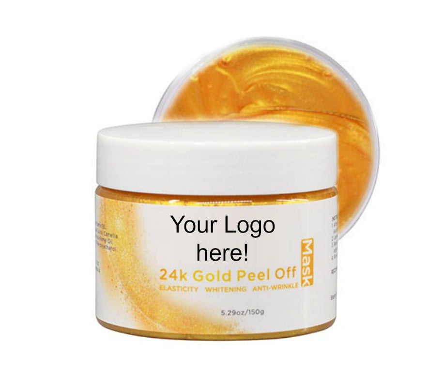 Our Amazing 24K Foil Gold Peel Off Face Mask is a luxurious mask that soothes, hydrates, and firms up your skin. This peel mask helps remove all impurities as it tightens and restores moisture at a cellular level giving you a true spa experience right in the privacy of your own home!  This fabulous 24k gold peel off mask has a unique formula that delivers a revitalized and rejuvenated experience while leaving your skin looking youthful, clean clear and fabulous!
