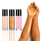Ready? Set? GLOW!  Not sure what shade you want? Or what will sell best in your shop? Now you can try them all. 3 of each shade to test out.  Our Face and Body Shimmer Highlighting Spray is the perfect multi-purpose shimmer spray. A beautiful bronze gold liquid to prime, set and glow. A fine mist with reflective particles that will give you a glimmering dewy finish. Step into the spotlight this season, a legit all-day glow in just a couple of spritzes.     Testers can not be hot stamped. 