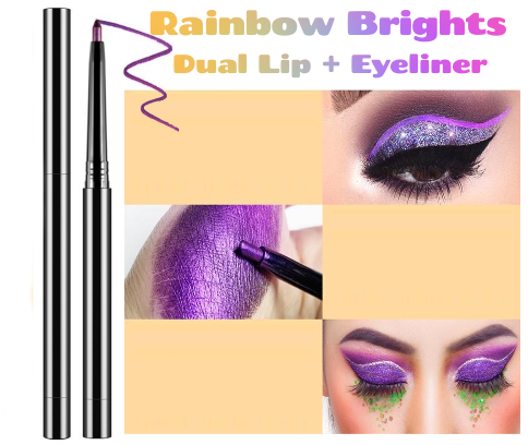 Rainbow Bright's Dual Multi Chroma Eye + Lipliner - MQO 12 pcs