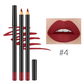 12 Shade High Pigment Matte Lip Pencils - MQO 12 pcs