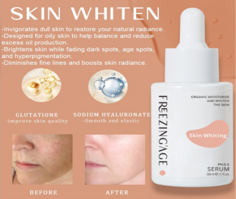 Freezing'Age Advanced Skin Whitening + Brightening Serum - MQO 200pcs