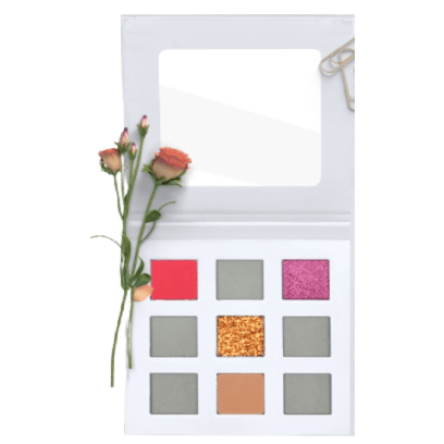 9 Shade Square DIY Palette + 3 Case Colors To Choose From  - MOQ 25 pcs