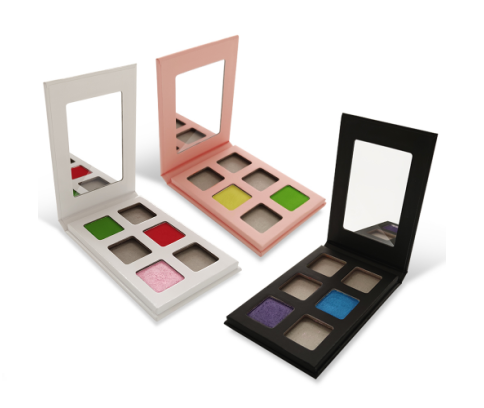 6 Shade Flip Top Book Palette + 4 Case Colors To Choose From  - MOQ 25 pcs