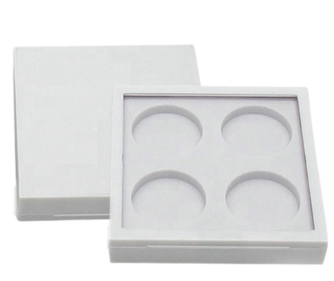 4 Pan DIY Empty Magnetic Closure Multifunctional Palette - MQO 50 pcs