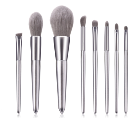 8 Piece Platinum Pro Sleek Brush Set  - MQO 25 pcs