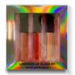 Black Top 3 Shade Lip Gloss Set - MQO 25 pcs