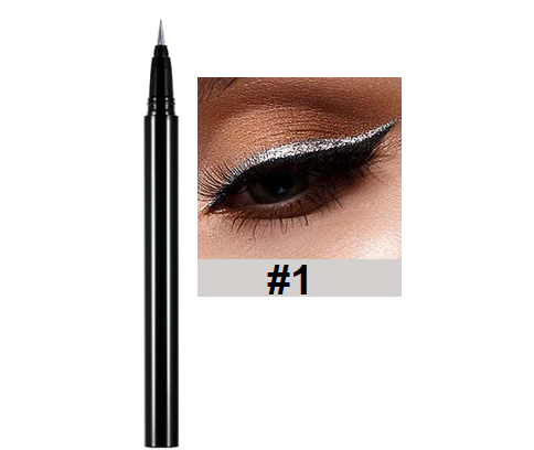 Long Lasting Quick Dry Colorful Liquid Eyeliner - MQO 12 pcs