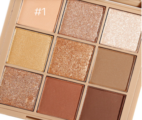 Cleopatra 9 Shade Palette #1 - MQO 25 pcs