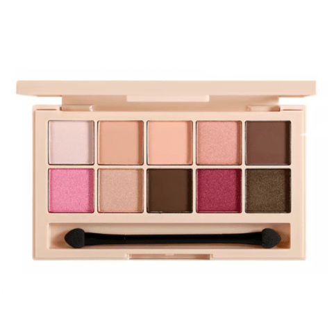The Blushed Nudes 10 Shade Palette - MQO 25 pcs