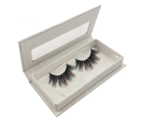 Two Tone Accent Lashes #8 - MOQ 12pcs