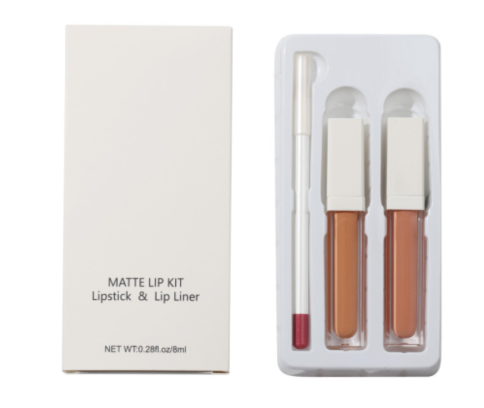 8 Shade 2 pc Liquid To Matte Lip Kit w/Matching Liner - MQO 12 pcs