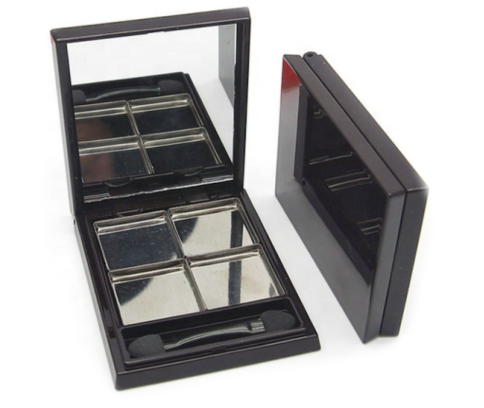 4 Pan DIY Empty Magnetic Eyeshadow + Blush + Highlighter Palette - MQO 50 pcs